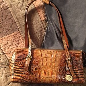 Gorgeous Brahmin Alligator Double-Handled Bag